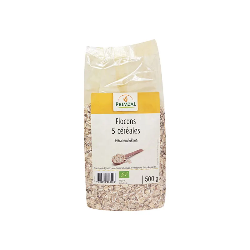 Primeal Flocons 5 cereales 500g