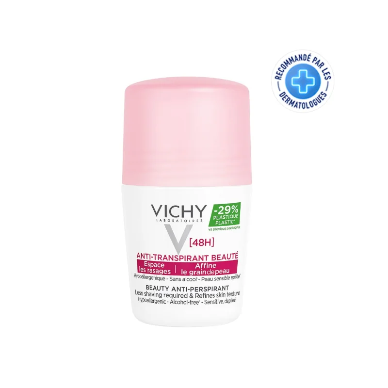 VICHY DEODORANT éclaircissant ANTI-TRANSPIRANT 48H ROLL-ON 50ml