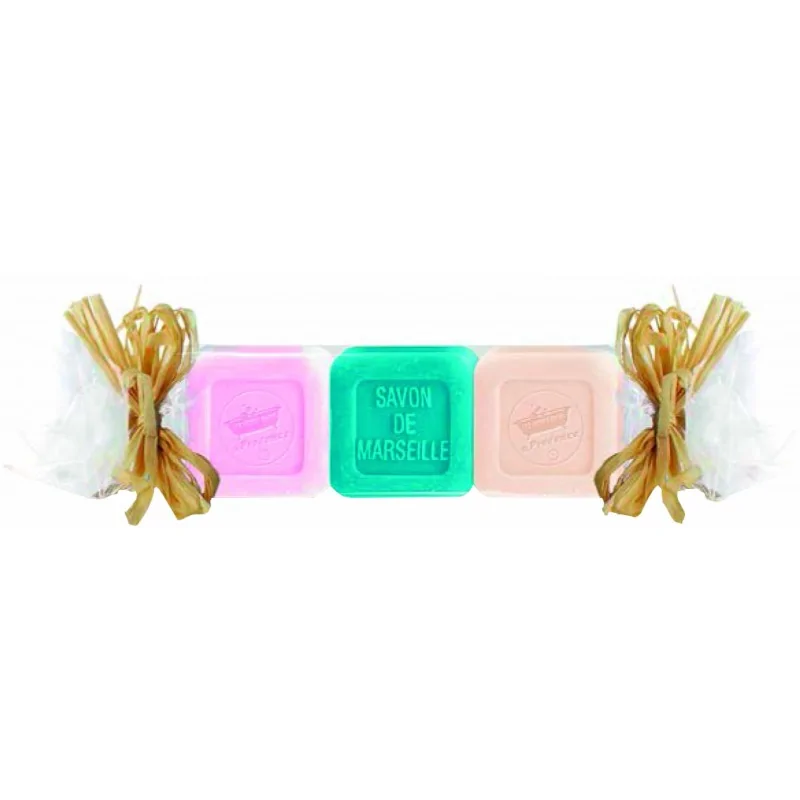 LES PETITS BAINS DE PROVENCE Pack SAVON MARS 3 UNITES