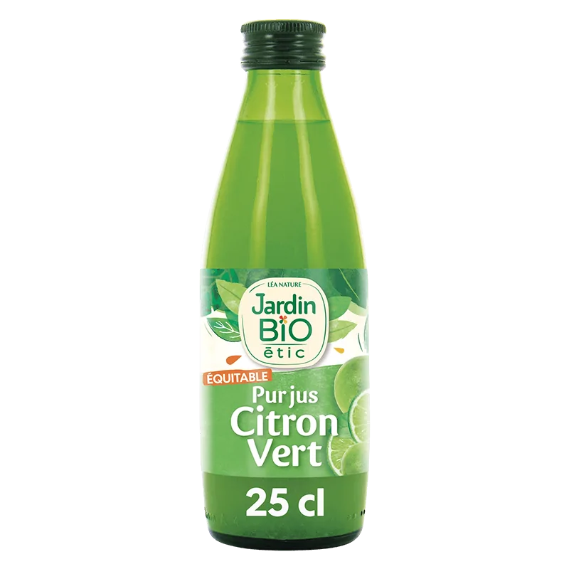 JARDIN BIO PUR JUS DE CITRON VERT 25CL