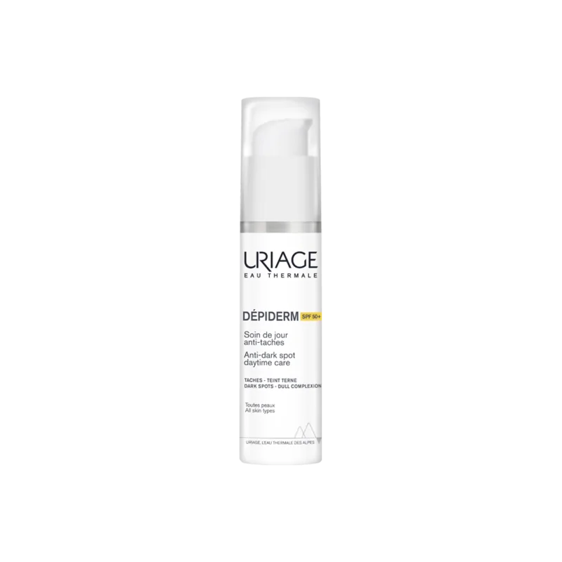 URIAGE DEPIDERM SPF 50 30ml Soin De Jour Haute Protection Anti-Taches Brunes
