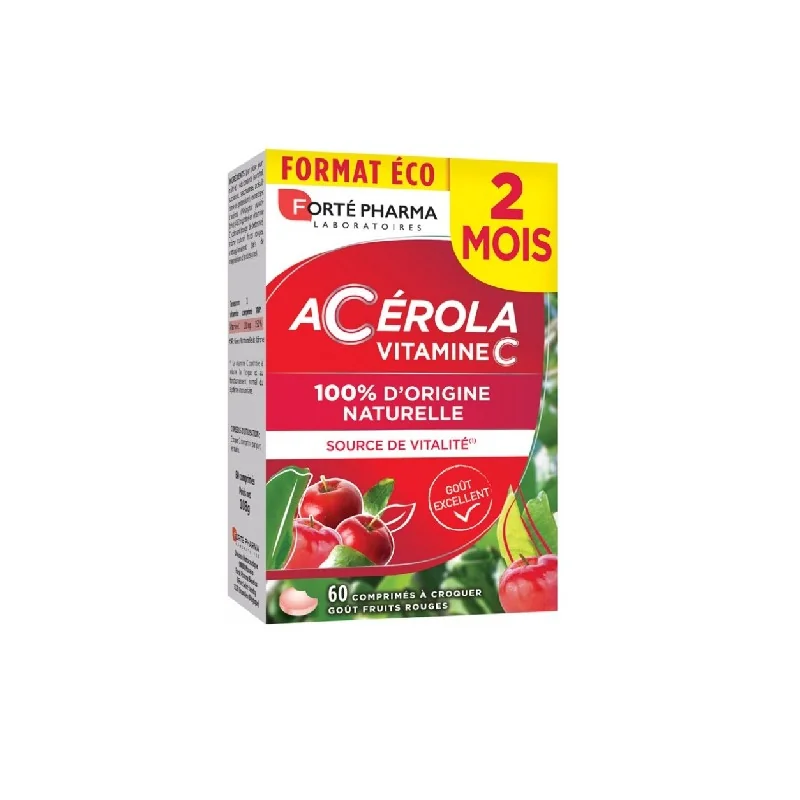 FORTE PHARMA ACEROLA 60 COMPRIMES
