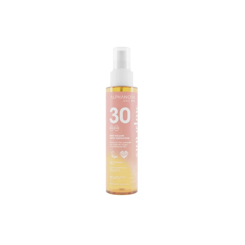 ALPHANOVA Huile solaire haute protection SPF 30