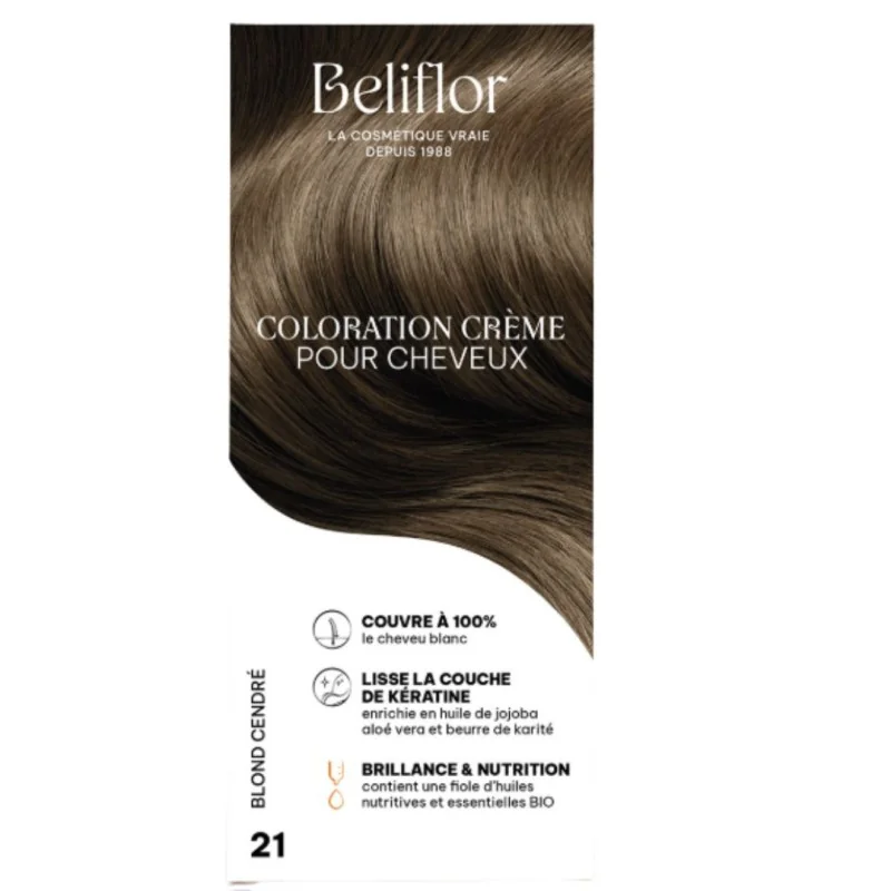 Beliflor UNIDOSE N° 21 BLOND CENDRE 120ml