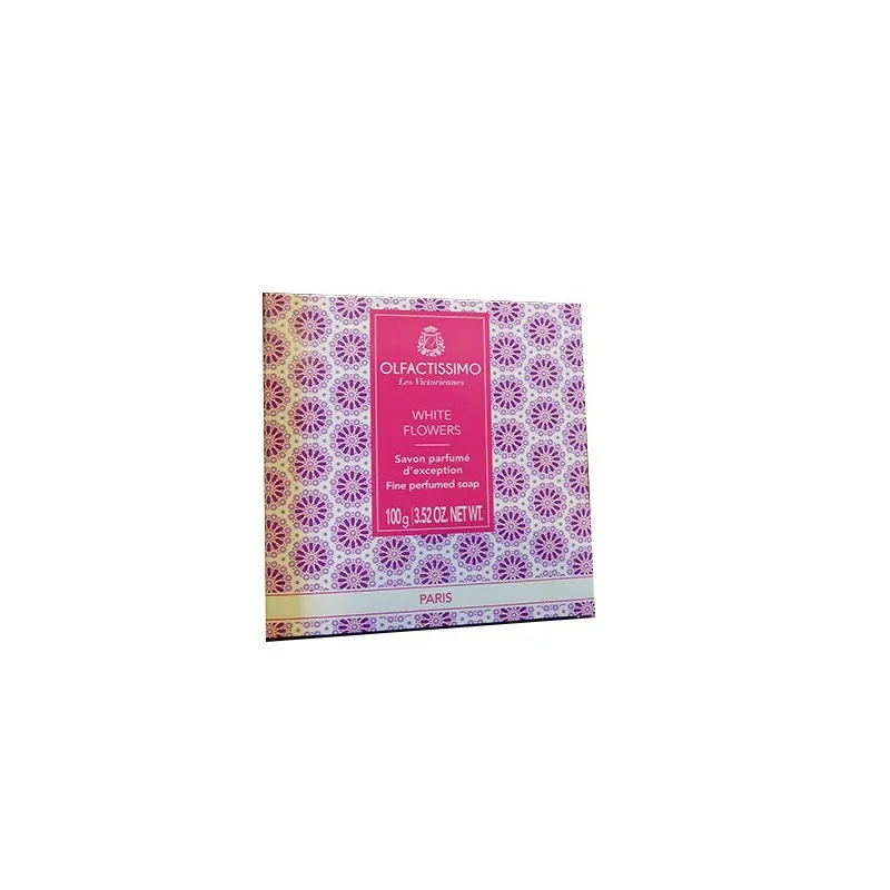 OLFACTISSIMO SAVON PARFUMÉ WHITE FLOWERS100G