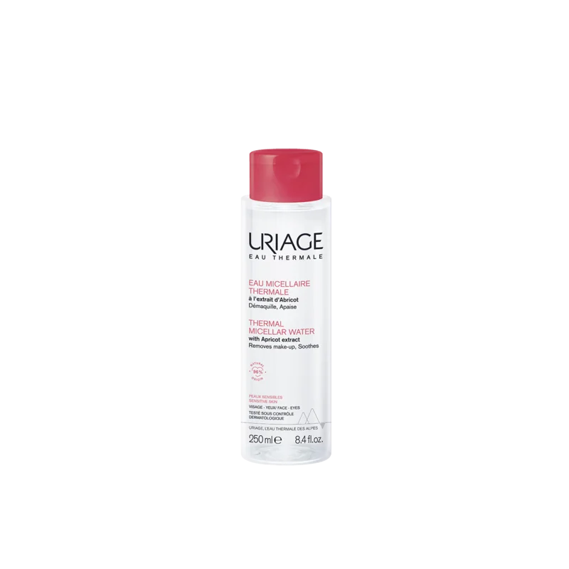 uriage eau micellaire thermale à l'extrait d'abricot 250ml
