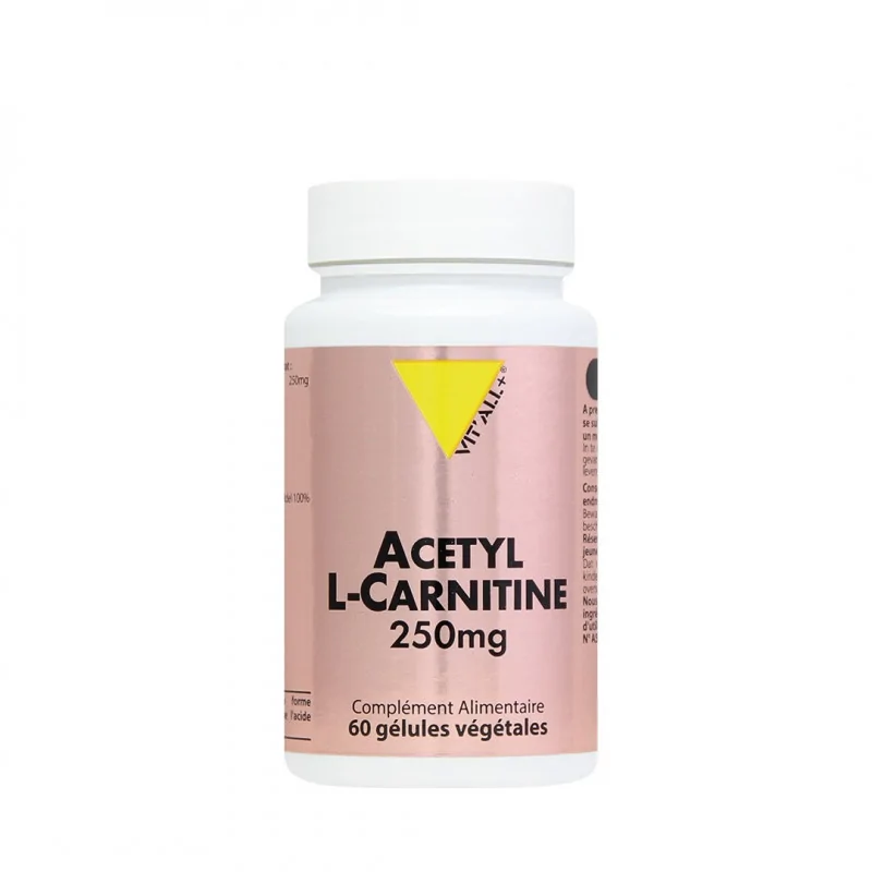VIT’ALL+ Acétyl L-Carnitine 250Mg 60 Gélules