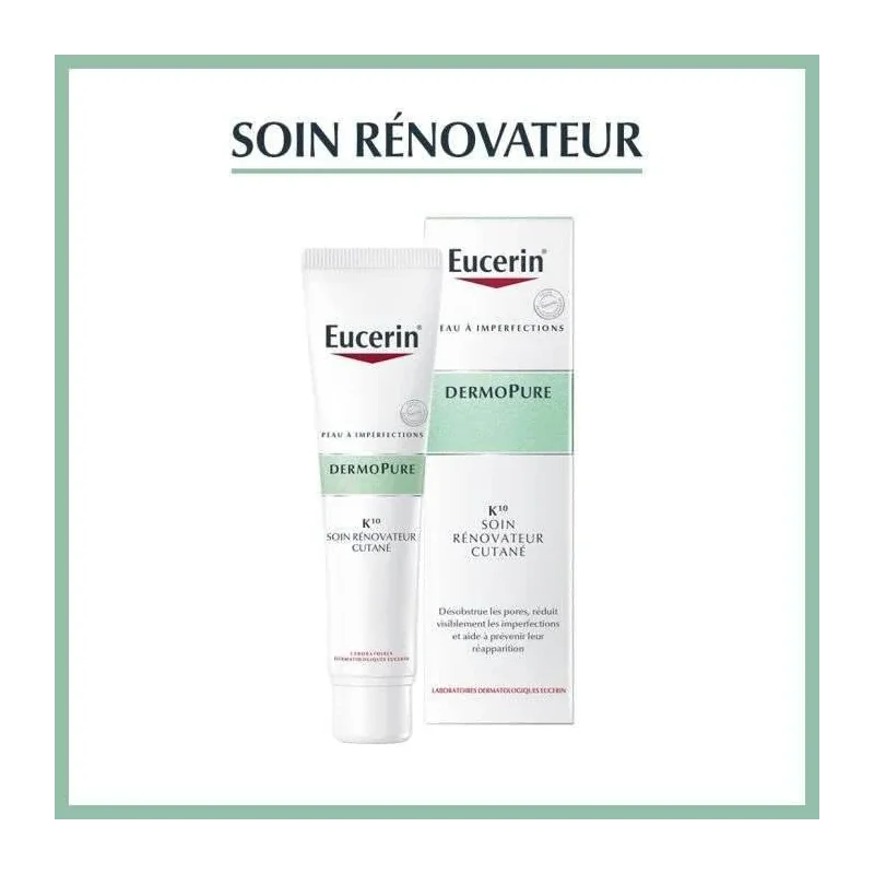 EUCERIN Dermopure K10 Soin Rénovateur Cutané 40 ml