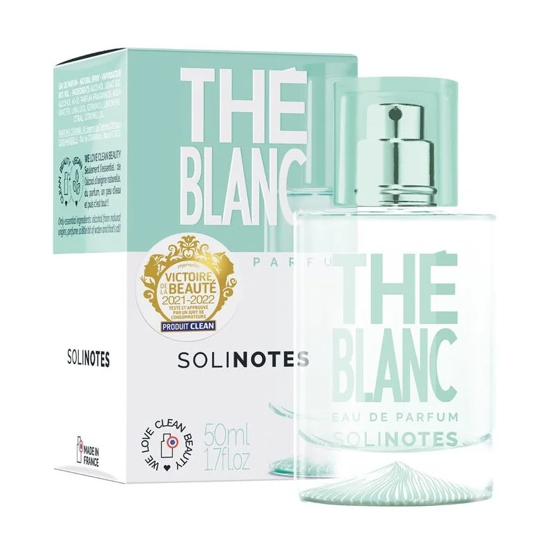 Solinotes Eau de Parfum Thé Blanc - 50ml