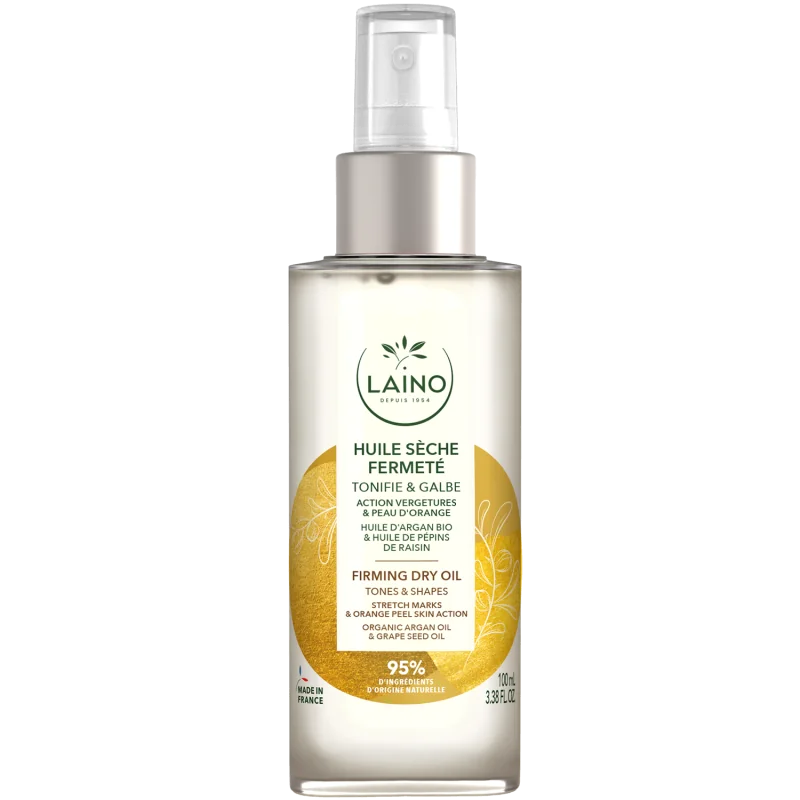 LAINO HUILE SECHE FERMETE TOUS TYPES DE PEAUX 100ML