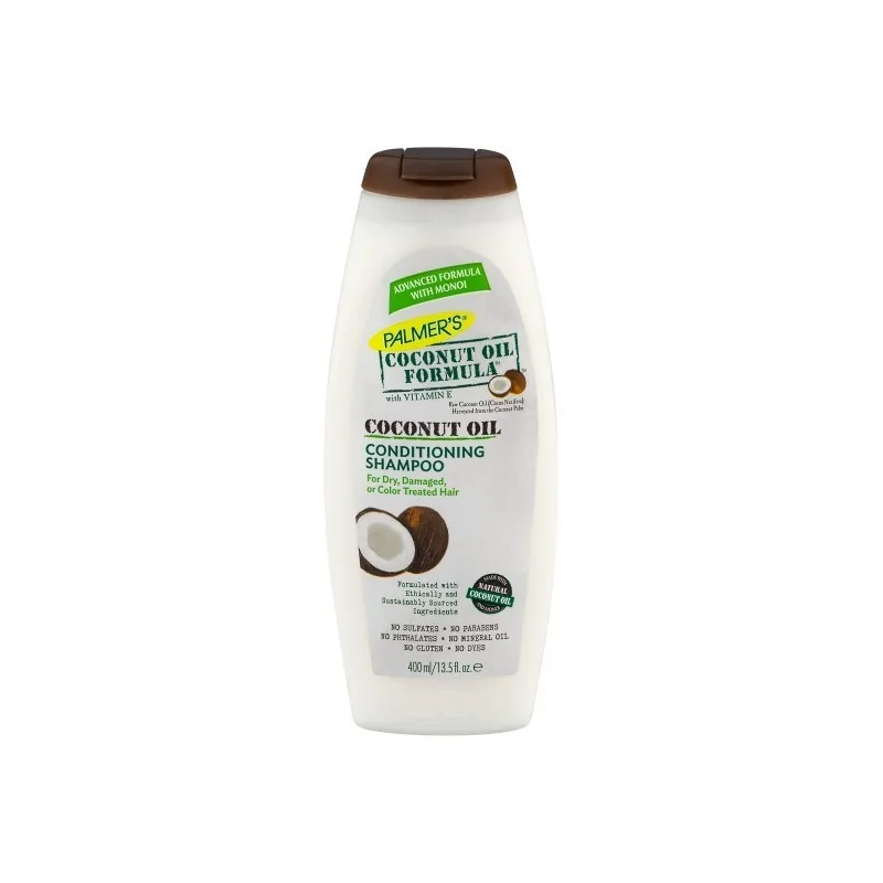 PALMER'S FORMULE À L'HUILE DE NOIX DE COCO SHAMPOING CHEVEUX SECS 400ML