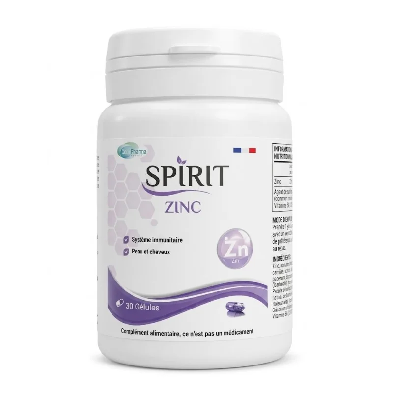 Spirit Zinc 30gelules