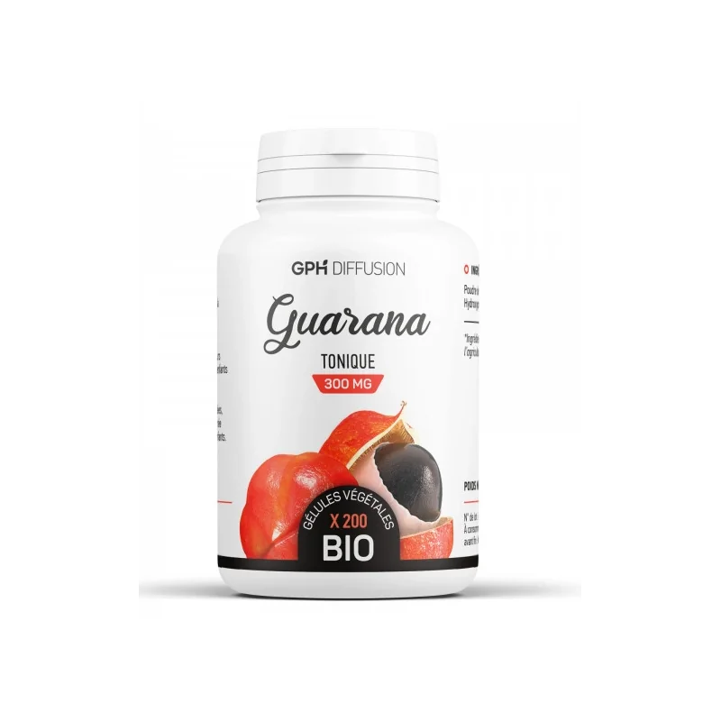 GPH DIFFUSION GUARANA Bio 200 gélules