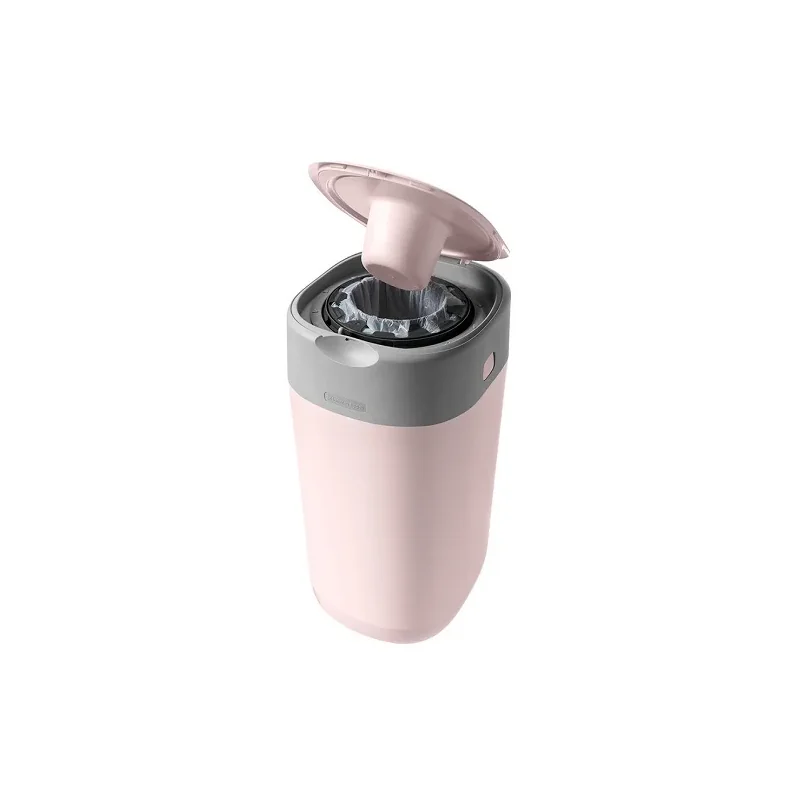 Tommee Tippee Poubelle à Couches Anti-Odeur Twist & Click – Rose