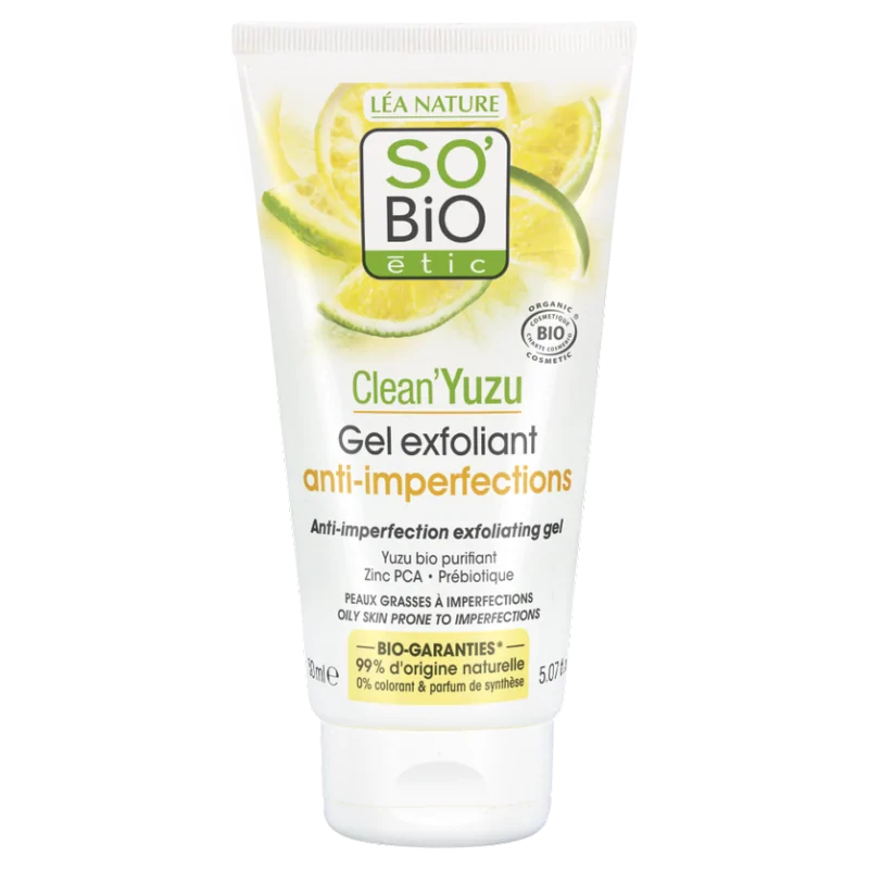 So Bio Yuzu Gel Exfoliant Anti-Imperfections 150Ml