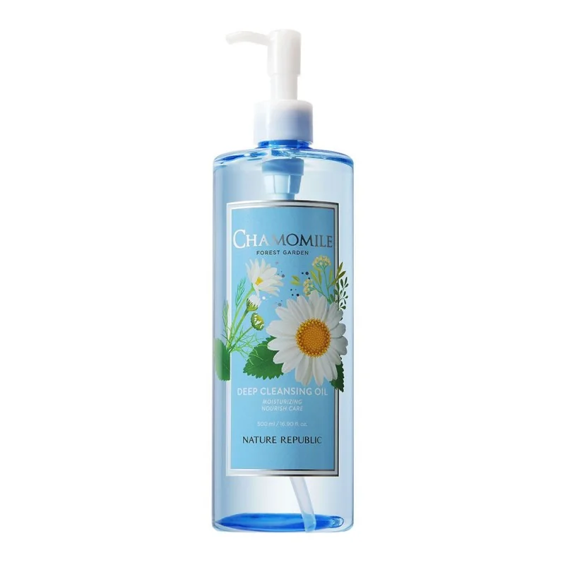 NATURE REPUBLIC Huile Nettoyante Démaquillante à la Camomille Forest Garden 500ml
