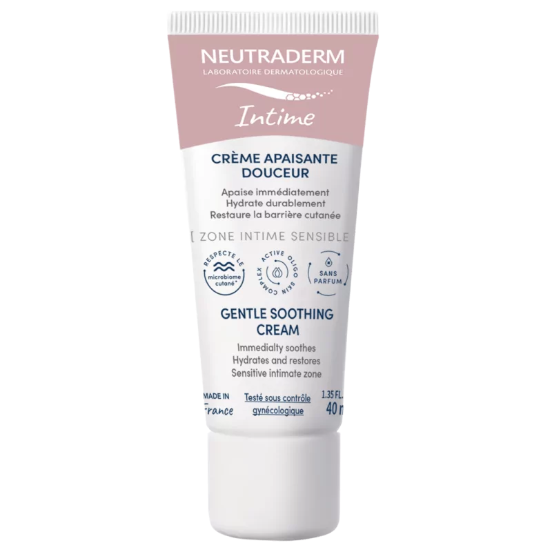 Neutraderm creme apaisante douceur zone intime sensible 40ml